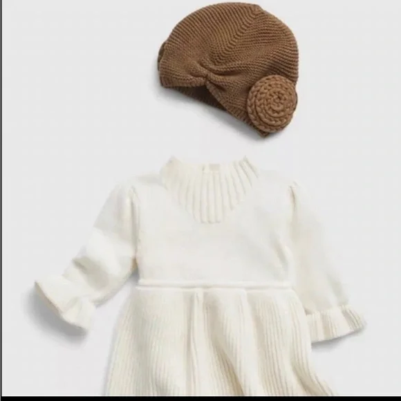 NWT babyGap Star Wars Princess Leia Sweater Dress Set - Picture 2 of 5